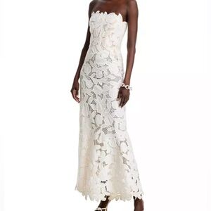 Simkhai Valletta Bustier Midi Dress